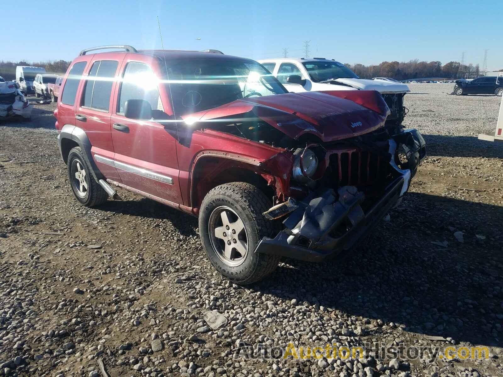 2006 JEEP LIBERTY SPORT, 1J4GL48K36W190993