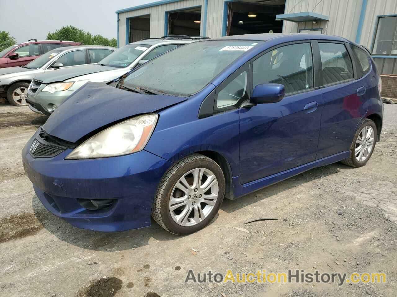 2011 HONDA FIT SPORT, JHMGE8H59BC020410