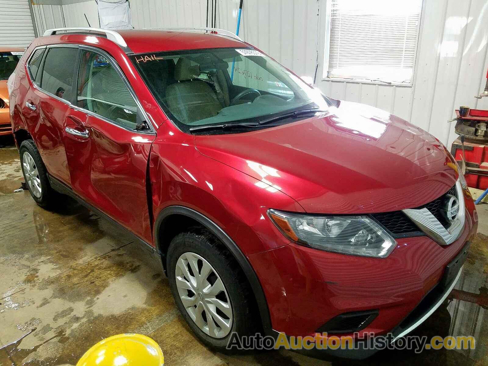 2016 NISSAN ROGUE S S, 5N1AT2MV6GC847574