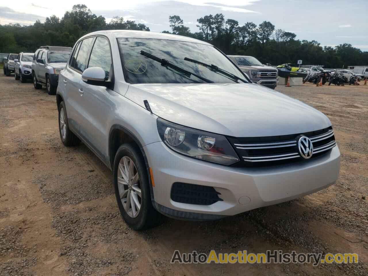 2014 VOLKSWAGEN TIGUAN S, WVGAV3AX0EW588209