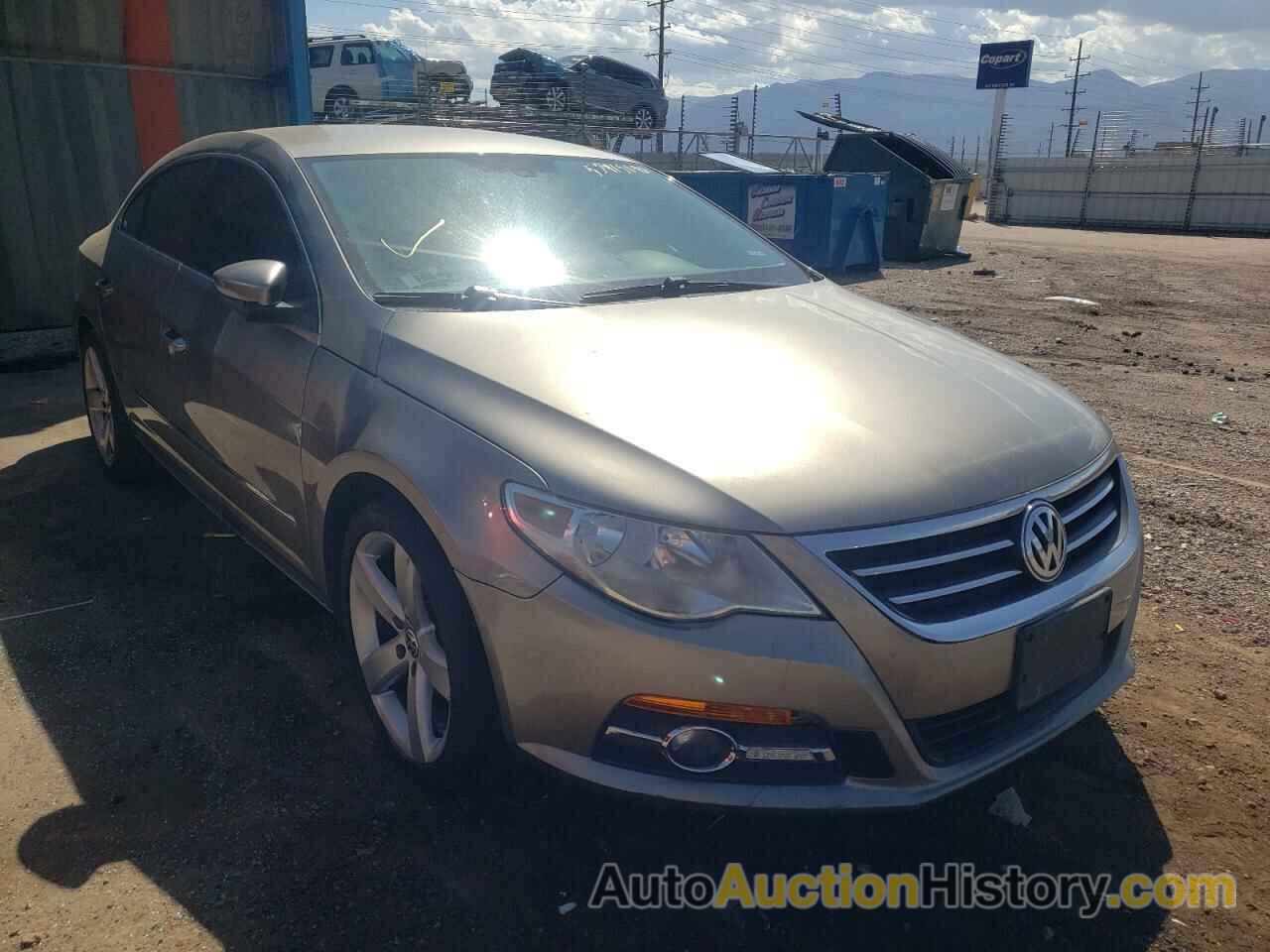 2011 VOLKSWAGEN CC LUXURY, WVWHN7AN3BE718414