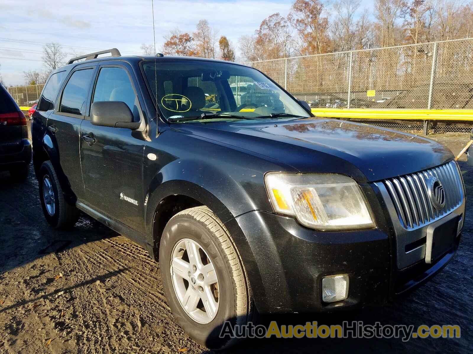 2008 MERCURY MARINER HE HEV, 4M2CU29H58KJ22708