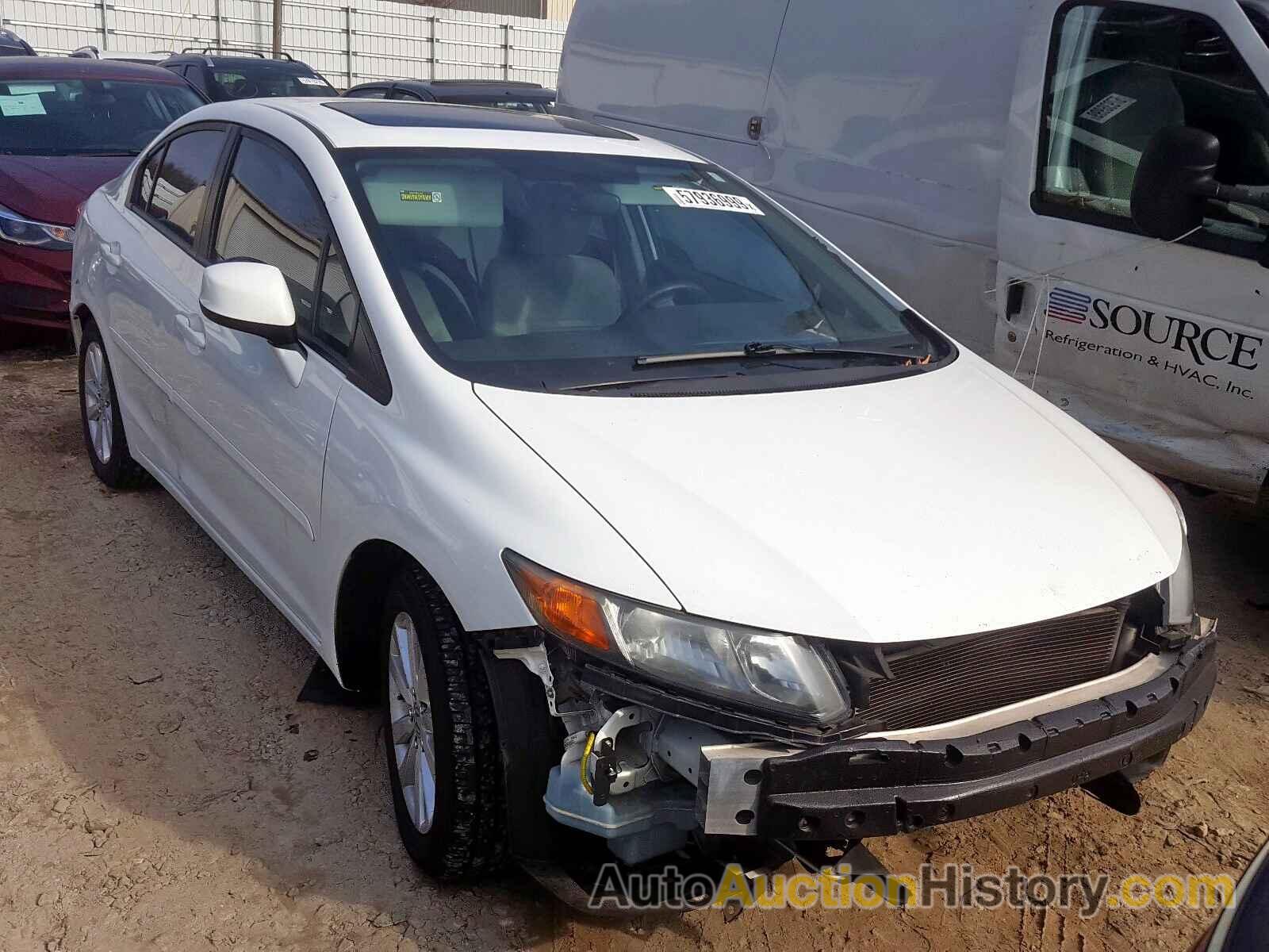 2012 HONDA CIVIC EX EX, 19XFB2F84CE088611