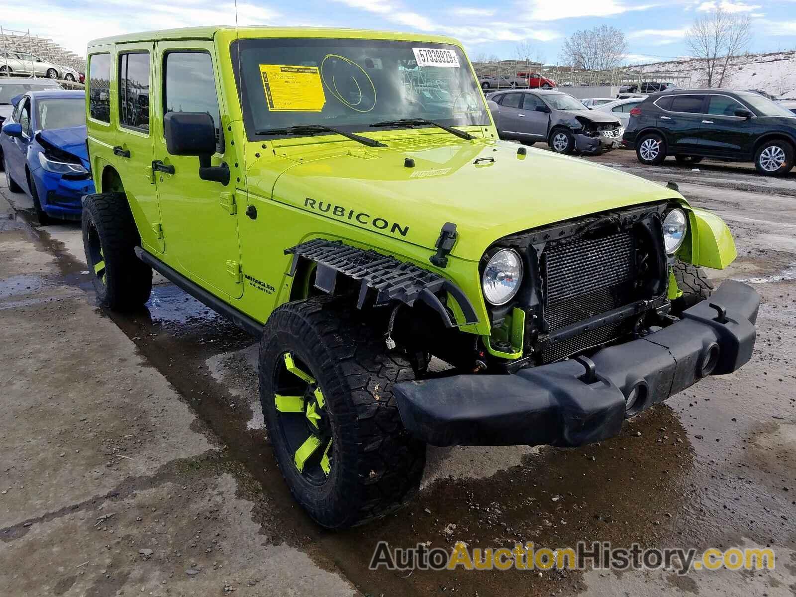 2016 JEEP WRANGLER U RUBICON, 1C4BJWFG8GL320821