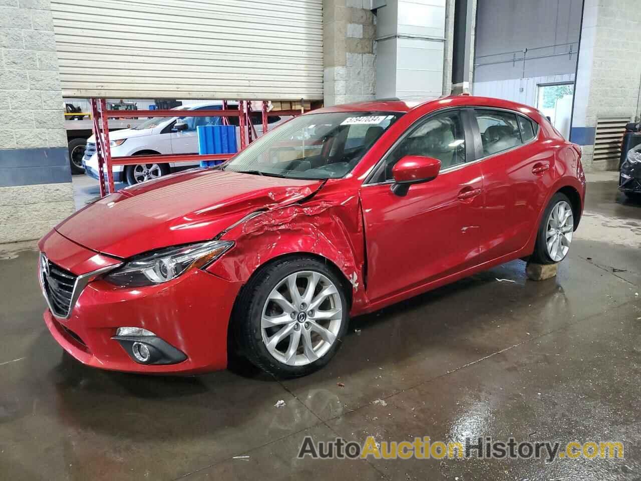 MAZDA 3 GRAND TOURING, JM1BM1M35E1101589