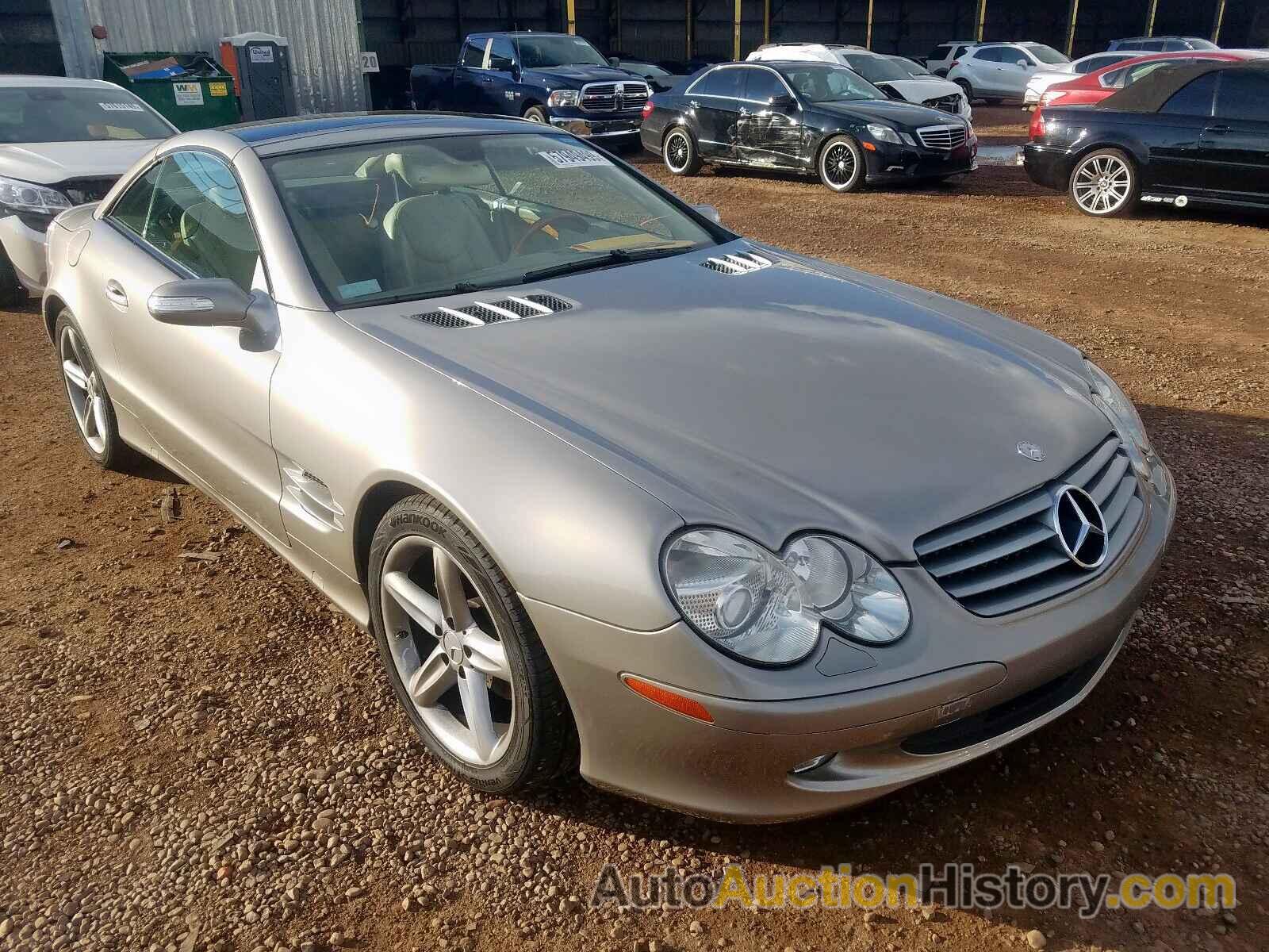 2006 MERCEDES-BENZ SL 500 500, WDBSK75F56F109955