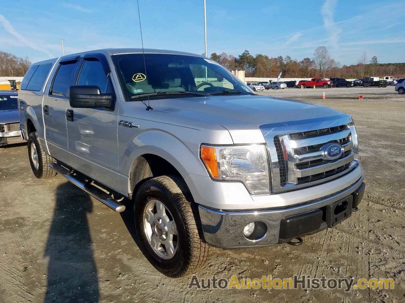 2012 FORD F150 SUPER SUPERCREW, 1FTFW1EF4CKD17333