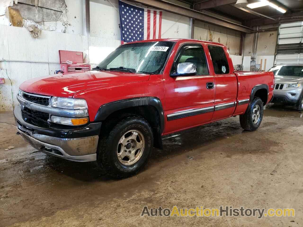 2002 CHEVROLET SILVERADO K1500, 2GCEK19T221248759