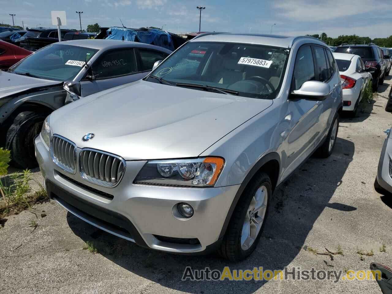 2013 BMW X3 XDRIVE28I, 5UXWX9C52D0D00079