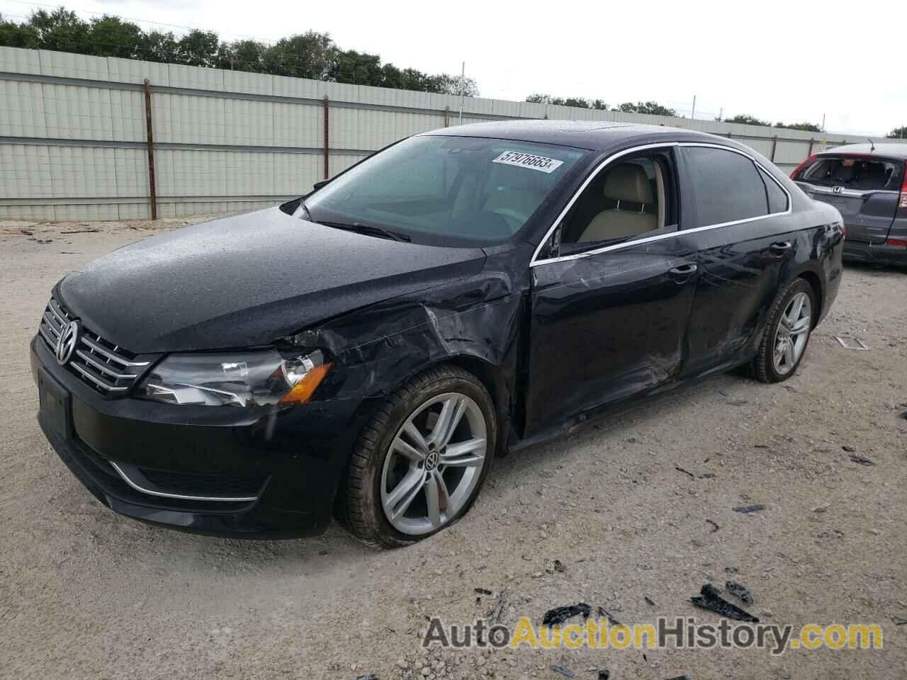 2014 VOLKSWAGEN PASSAT SE, 1VWBN7A39EC093020