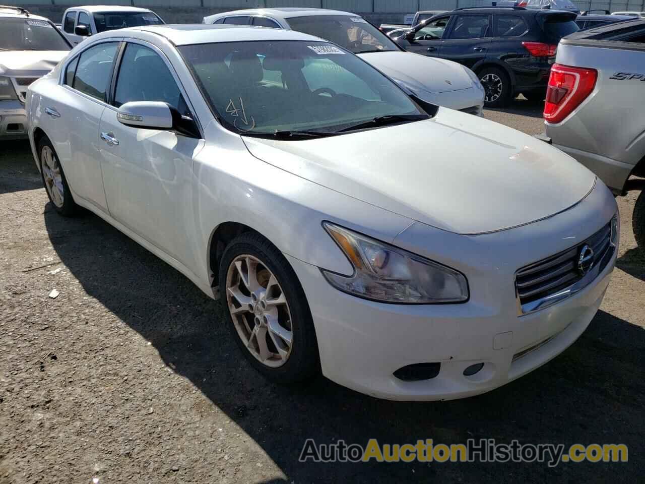 2013 NISSAN MAXIMA S, 1N4AA5AP3DC832226