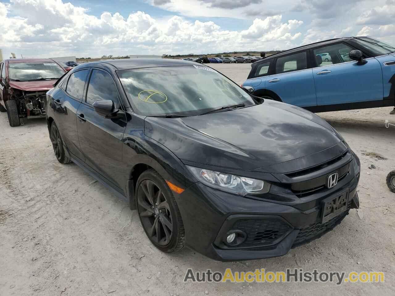 2019 HONDA CIVIC SPORT, SHHFK7G40KU222398