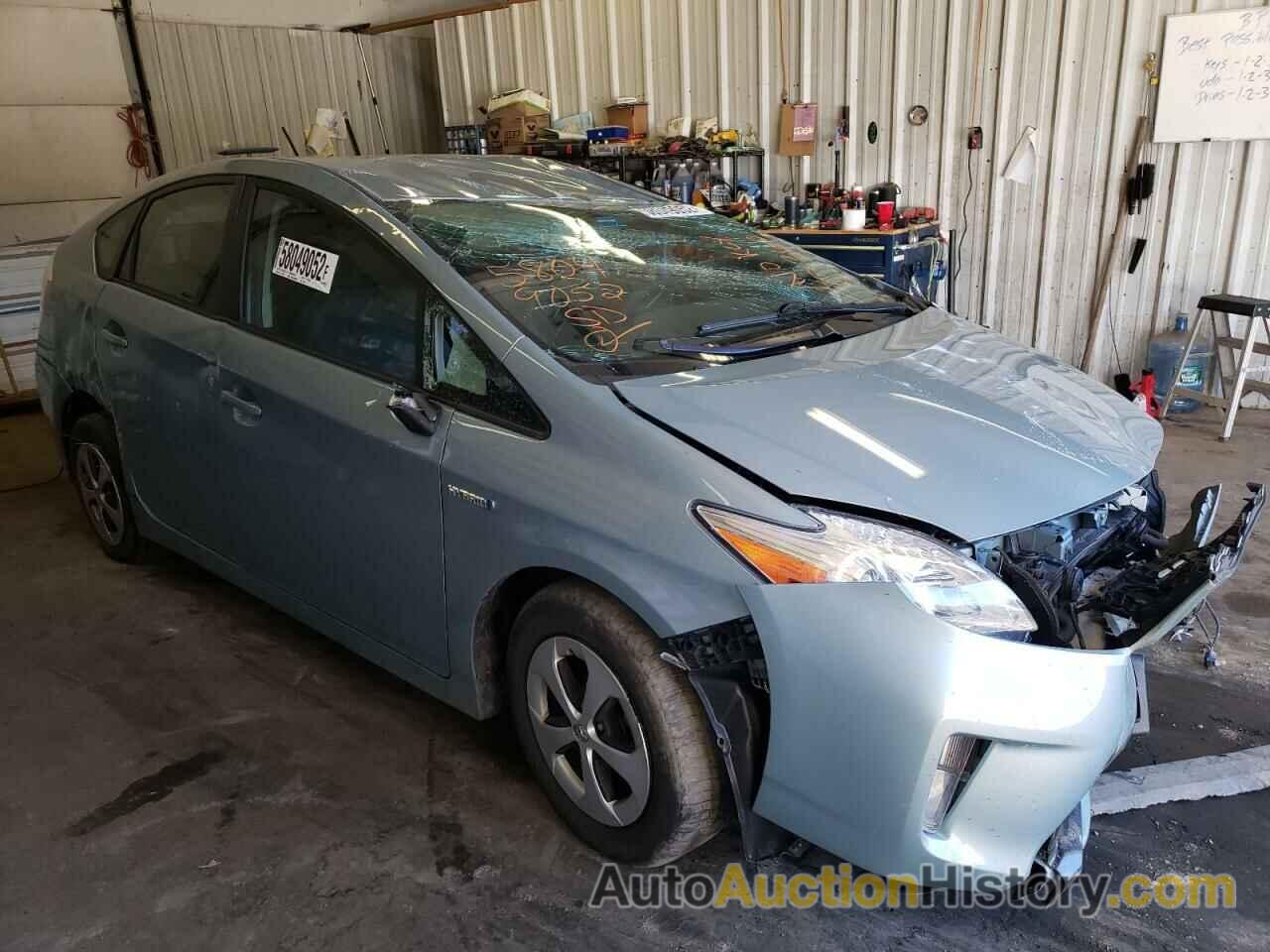 2013 TOYOTA PRIUS, JTDKN3DUXD5616466