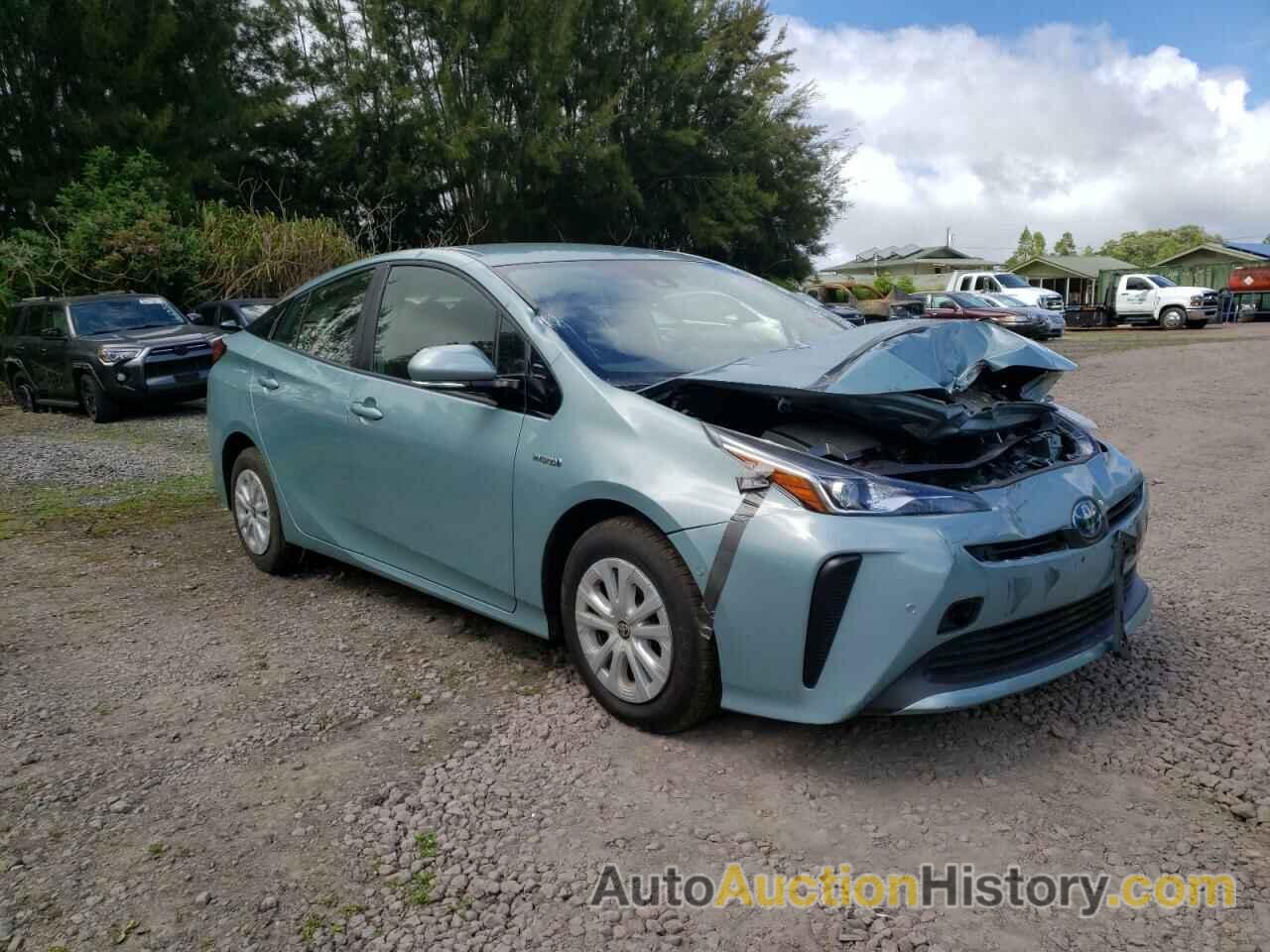 2019 TOYOTA PRIUS, JTDKARFU6K3080541