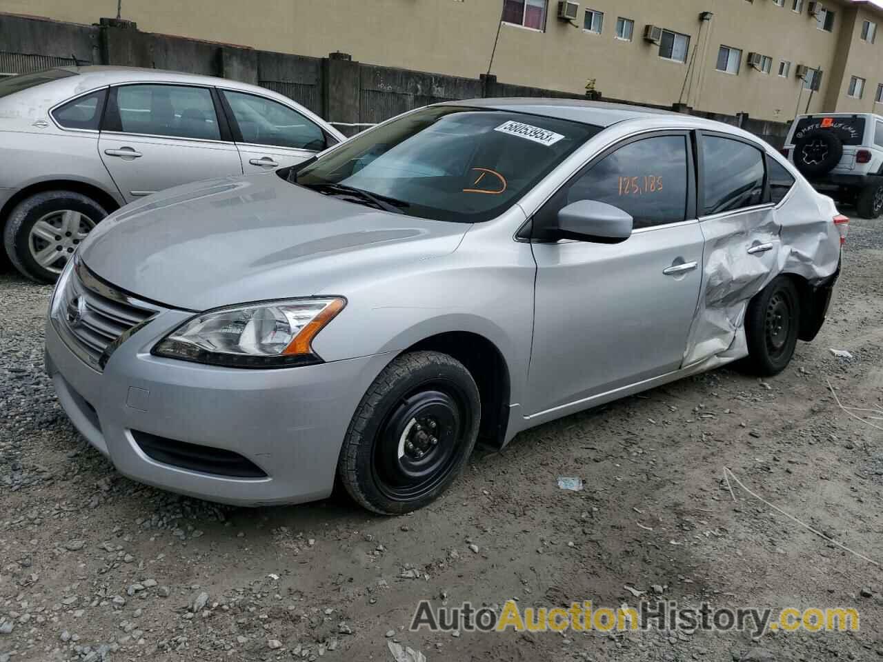 2013 NISSAN SENTRA S, 3N1AB7APXDL713955