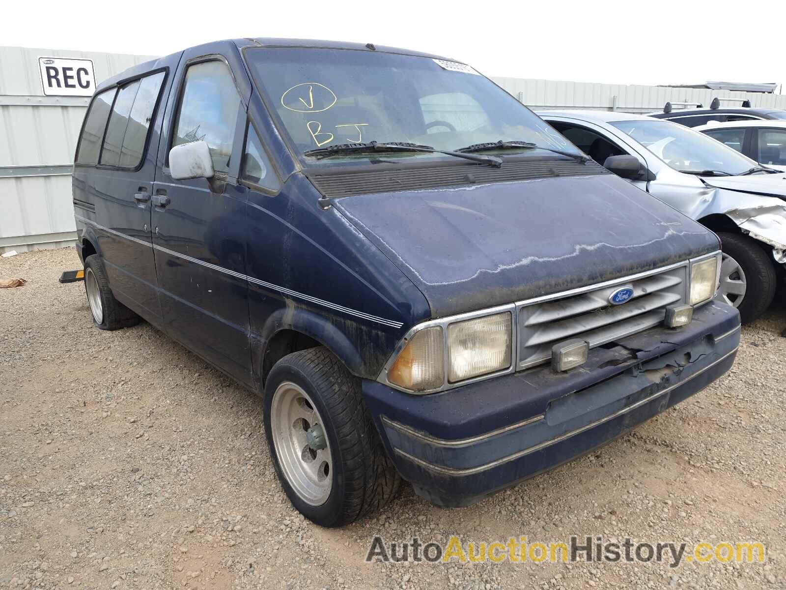 1992 FORD AEROSTAR, 1FMDA11U4NZA87566