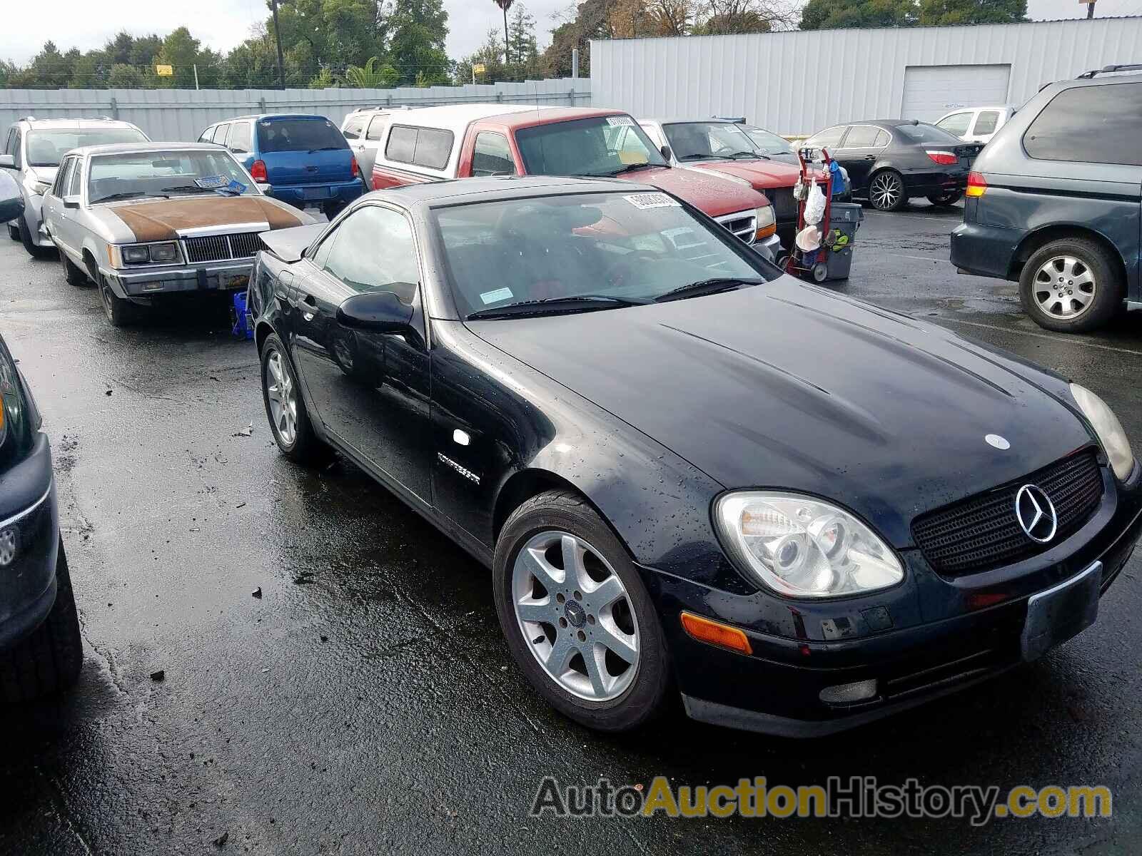 1999 MERCEDES-BENZ SLK 230 KO 230 KOMPRESSOR, WDBKK47F0XF132704