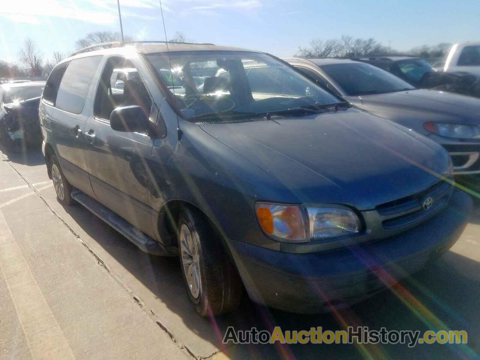 1999 TOYOTA SIENNA LE LE, 4T3ZF13C5XU132940