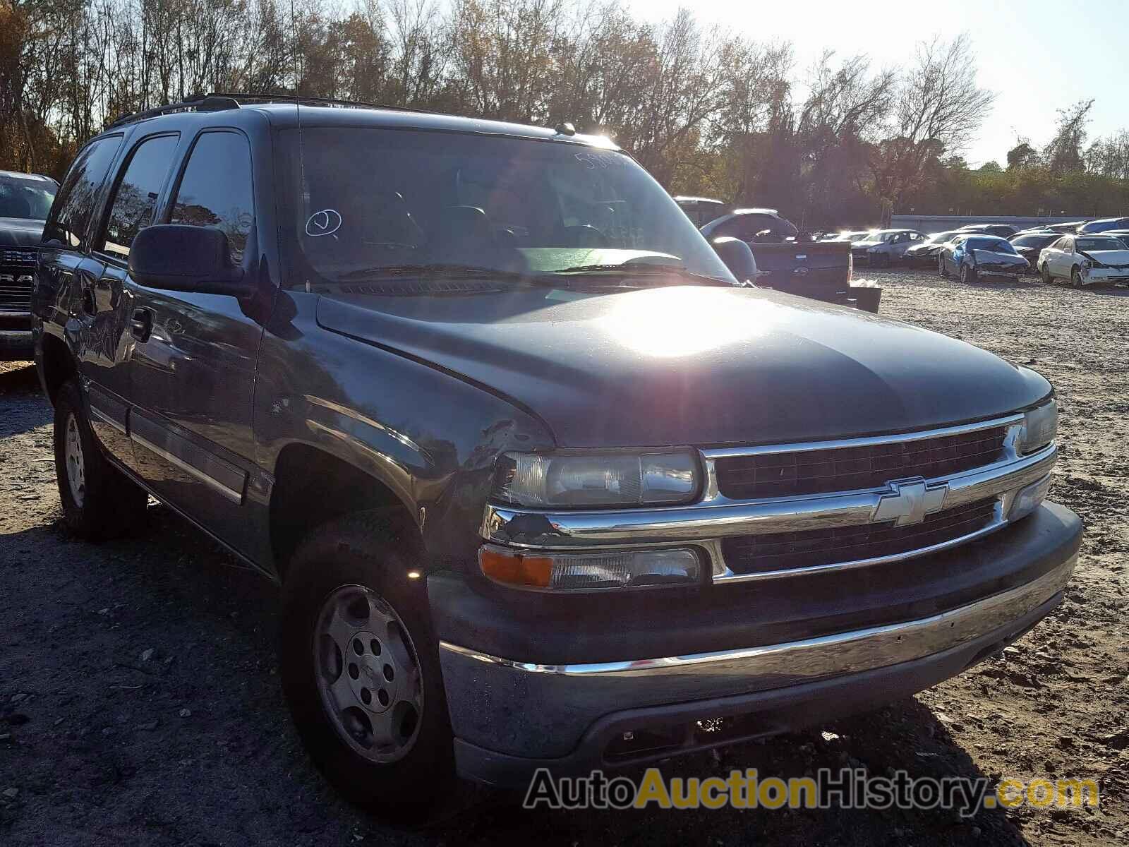 2005 CHEVROLET TAHOE C150 C1500, 1GNEC13T65J160062