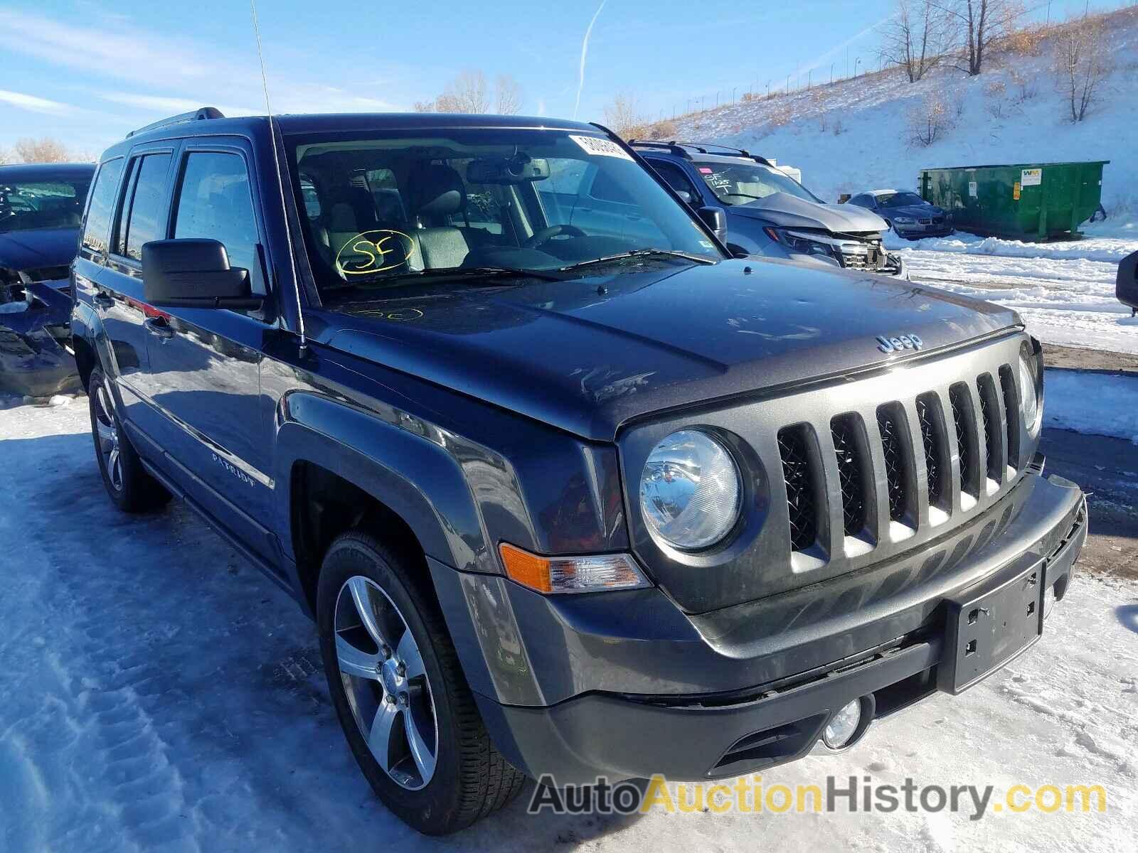 2016 JEEP PATRIOT LA LATITUDE, 1C4NJRFB1GD552657