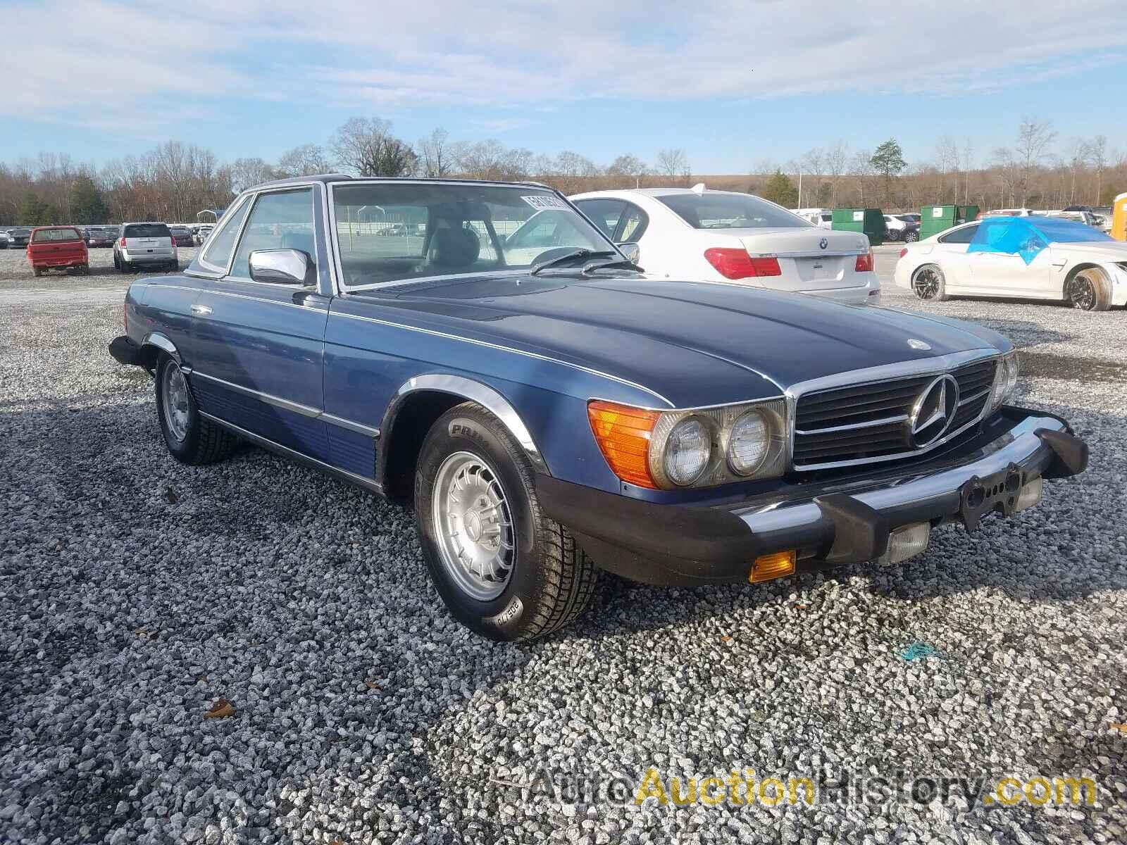 1985 MERCEDES-BENZ 380 SL SL, WDBBA45C3FA018400