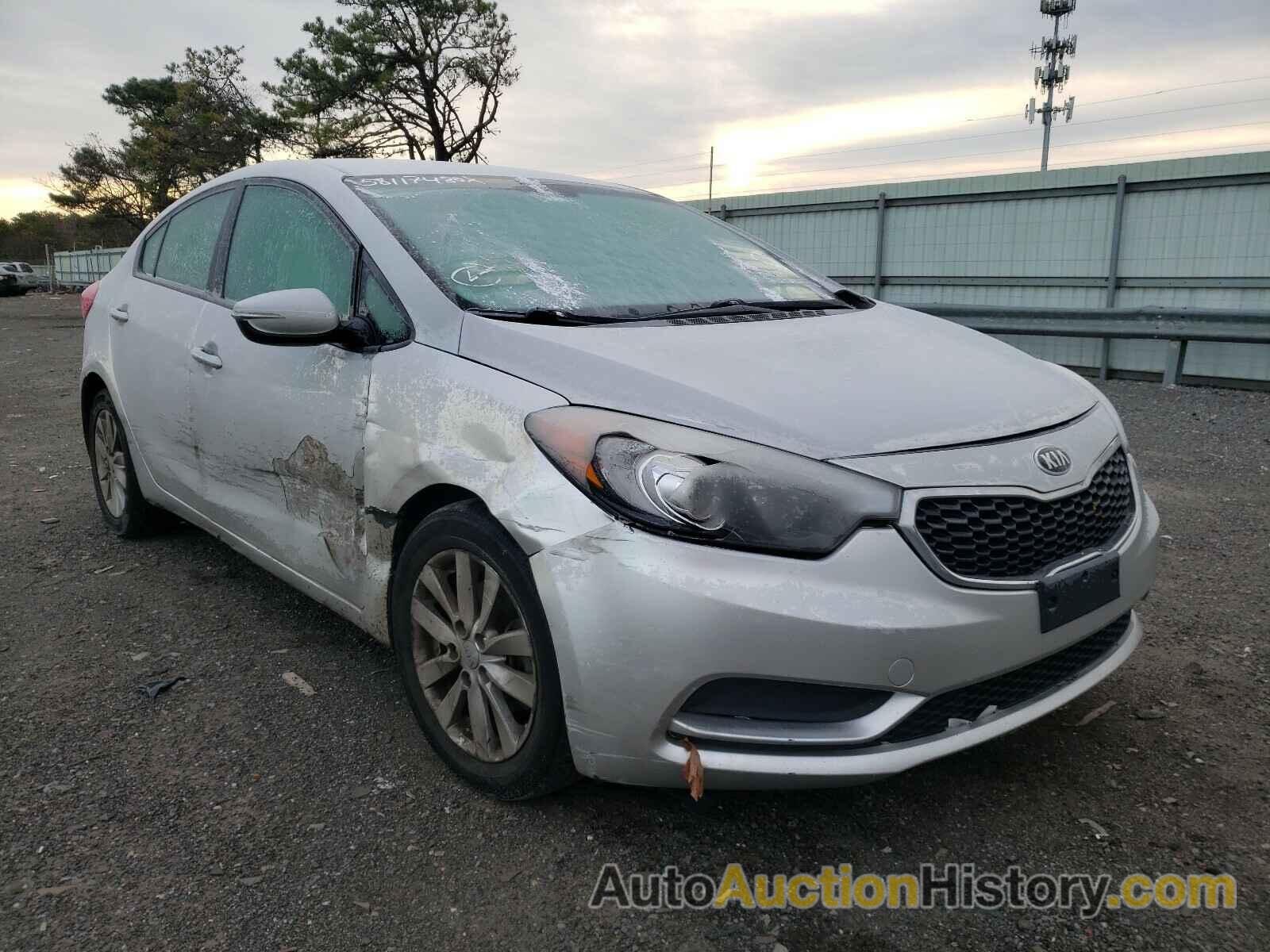 2014 KIA FORTE LX, KNAFX4A67E5166734