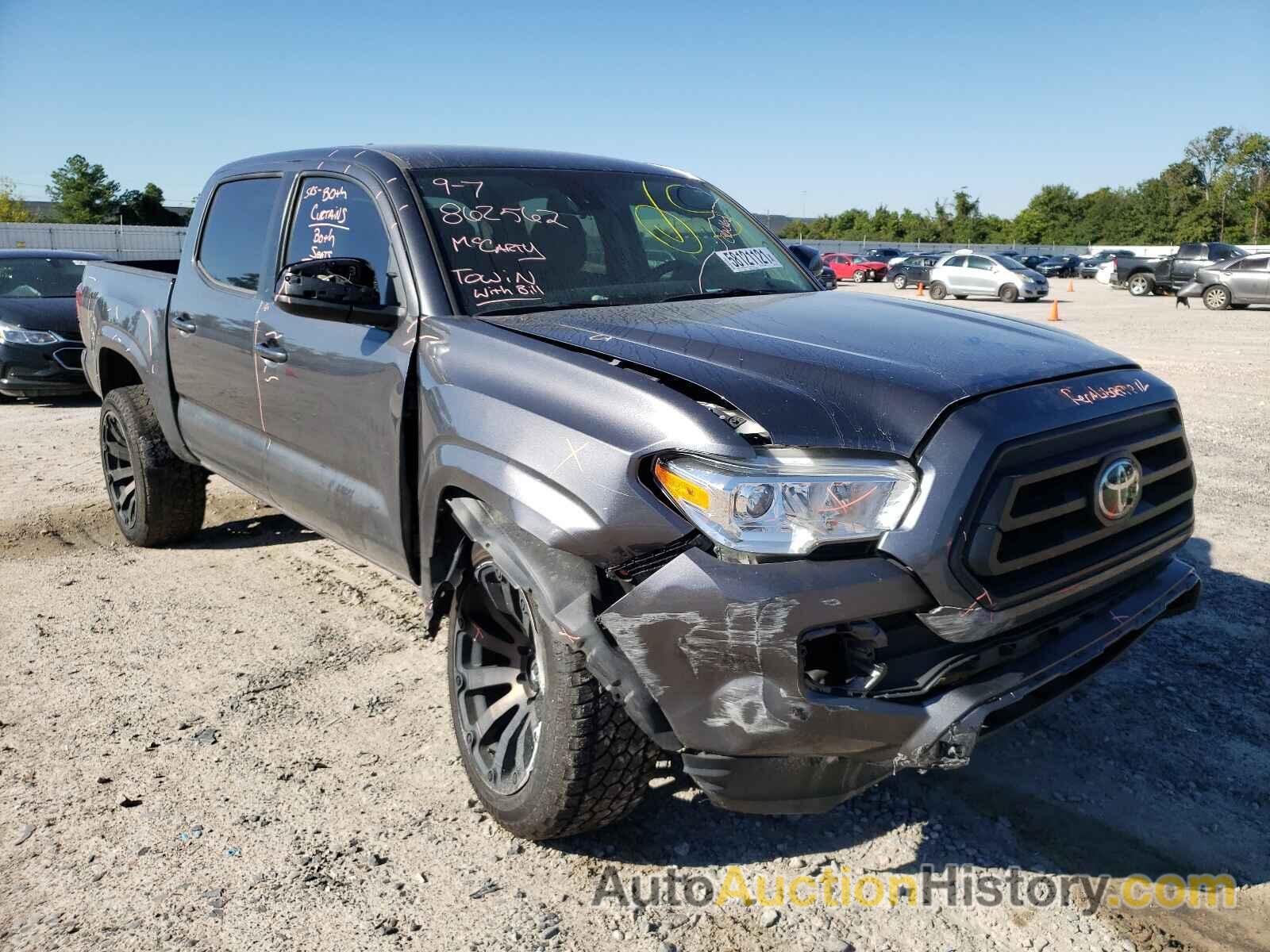 2020 TOYOTA TACOMA DOUBLE CAB, 5TFAX5GN1LX175593