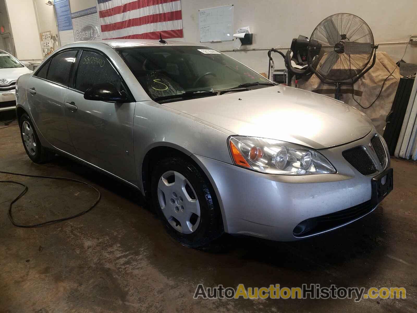 2008 PONTIAC G6 VALUE L VALUE LEADER, 1G2ZF57B884248550