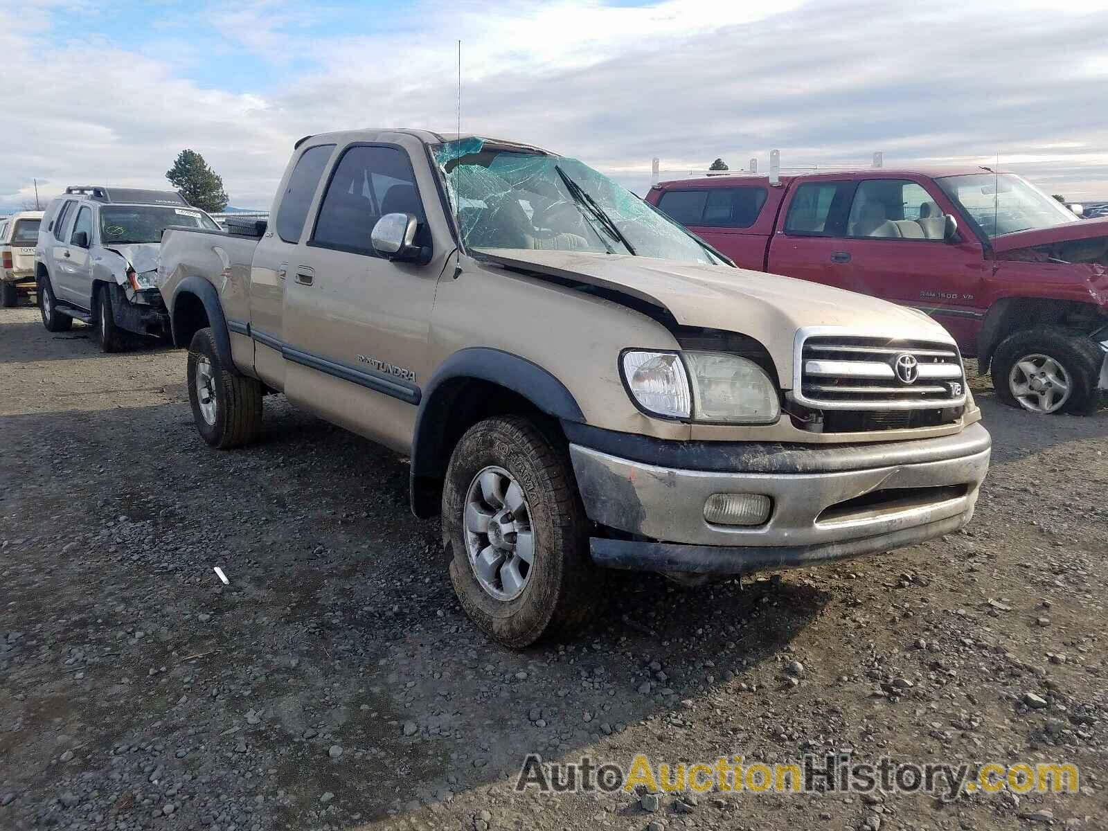 2002 TOYOTA TUNDRA ACC ACCESS CAB, 5TBBT44122S258412