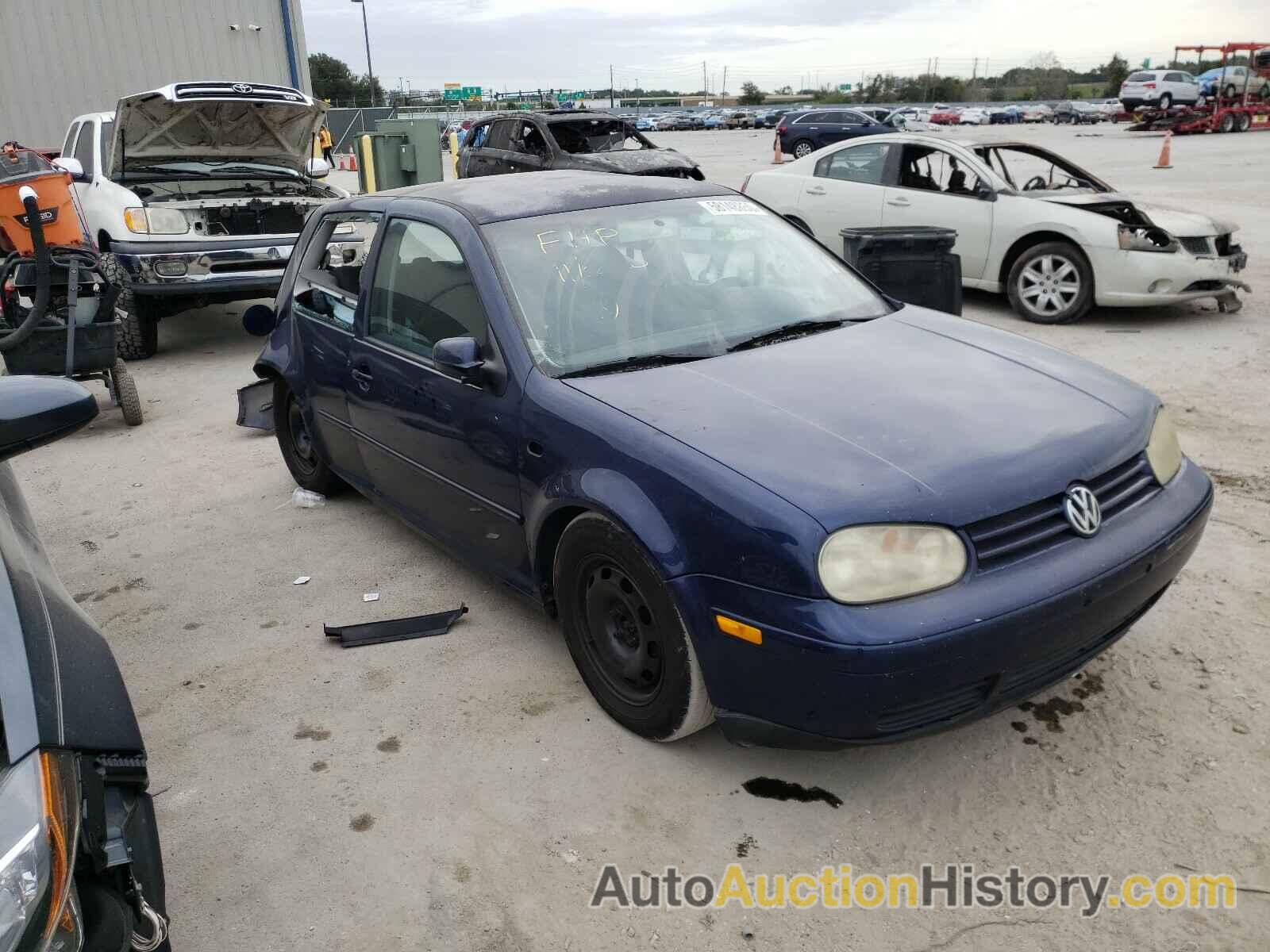 2005 VOLKSWAGEN GOLF GL, 9BWBL61J854004863