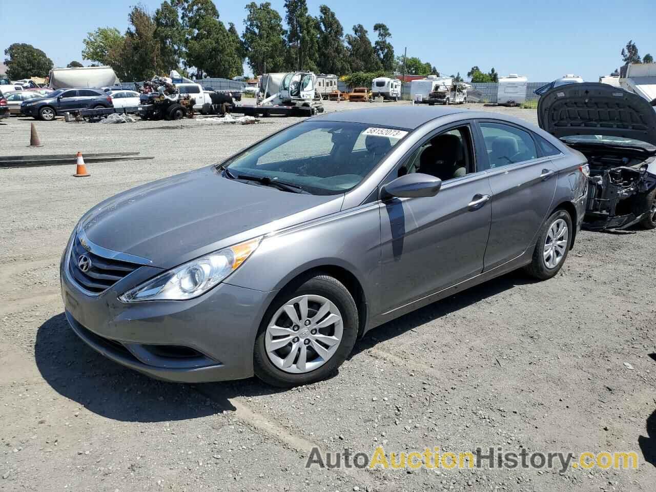 2013 HYUNDAI SONATA GLS, 5NPEB4AC0DH589186