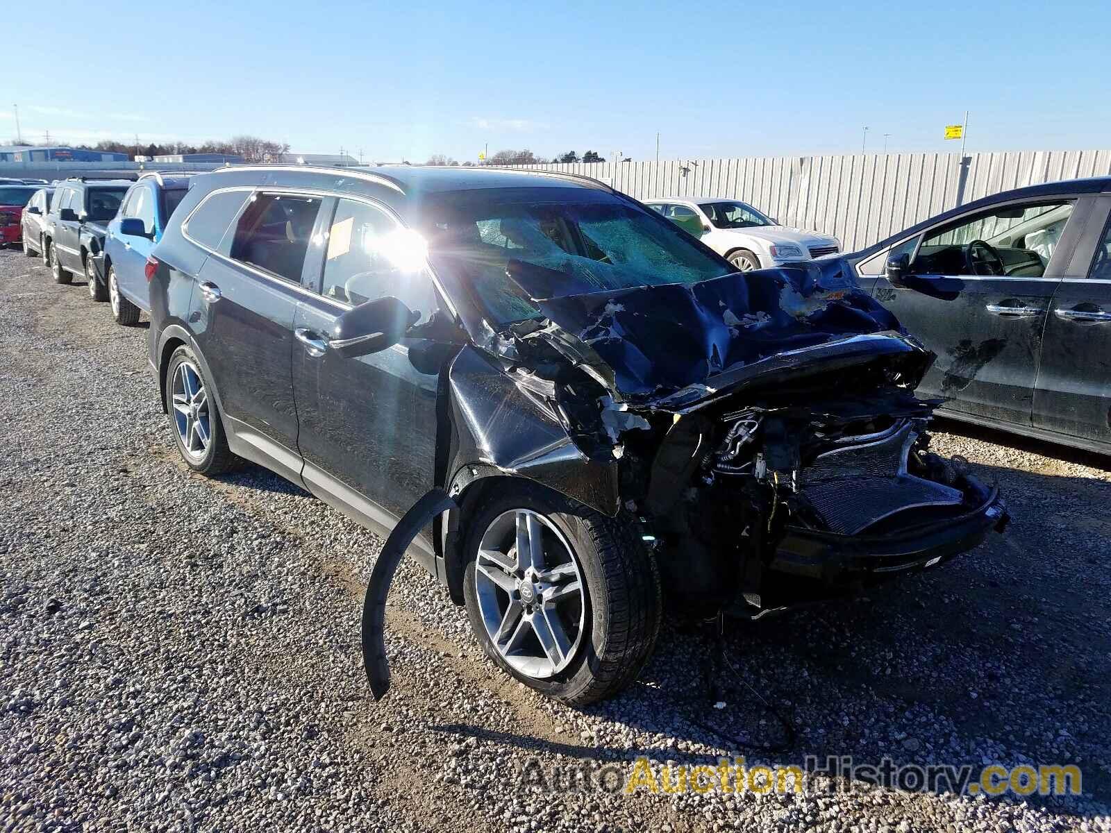 2017 HYUNDAI SANTA FE S SE ULTIMATE, KM8SR4HF6HU252799