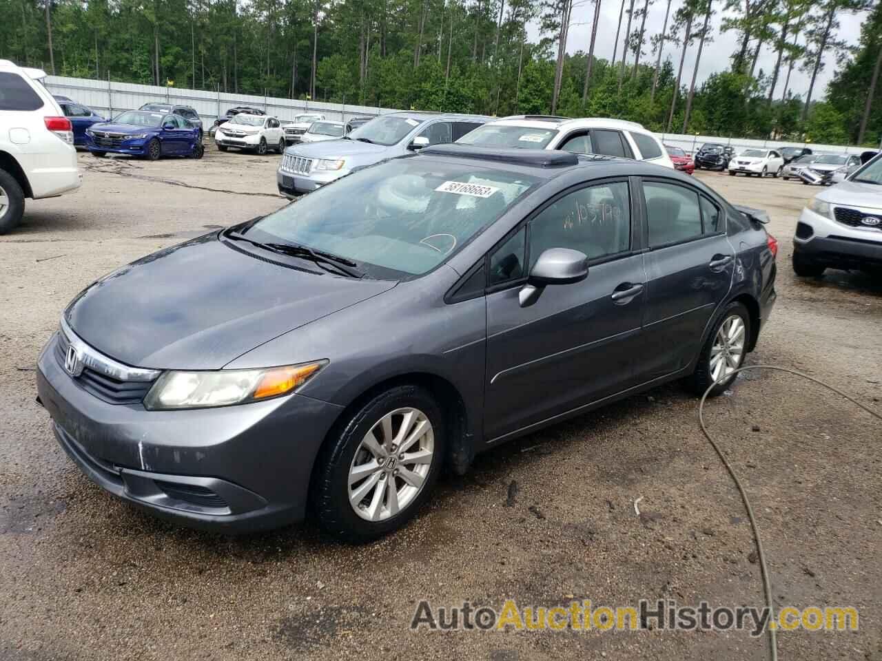 2012 HONDA CIVIC EXL, 19XFB2F99CE050171