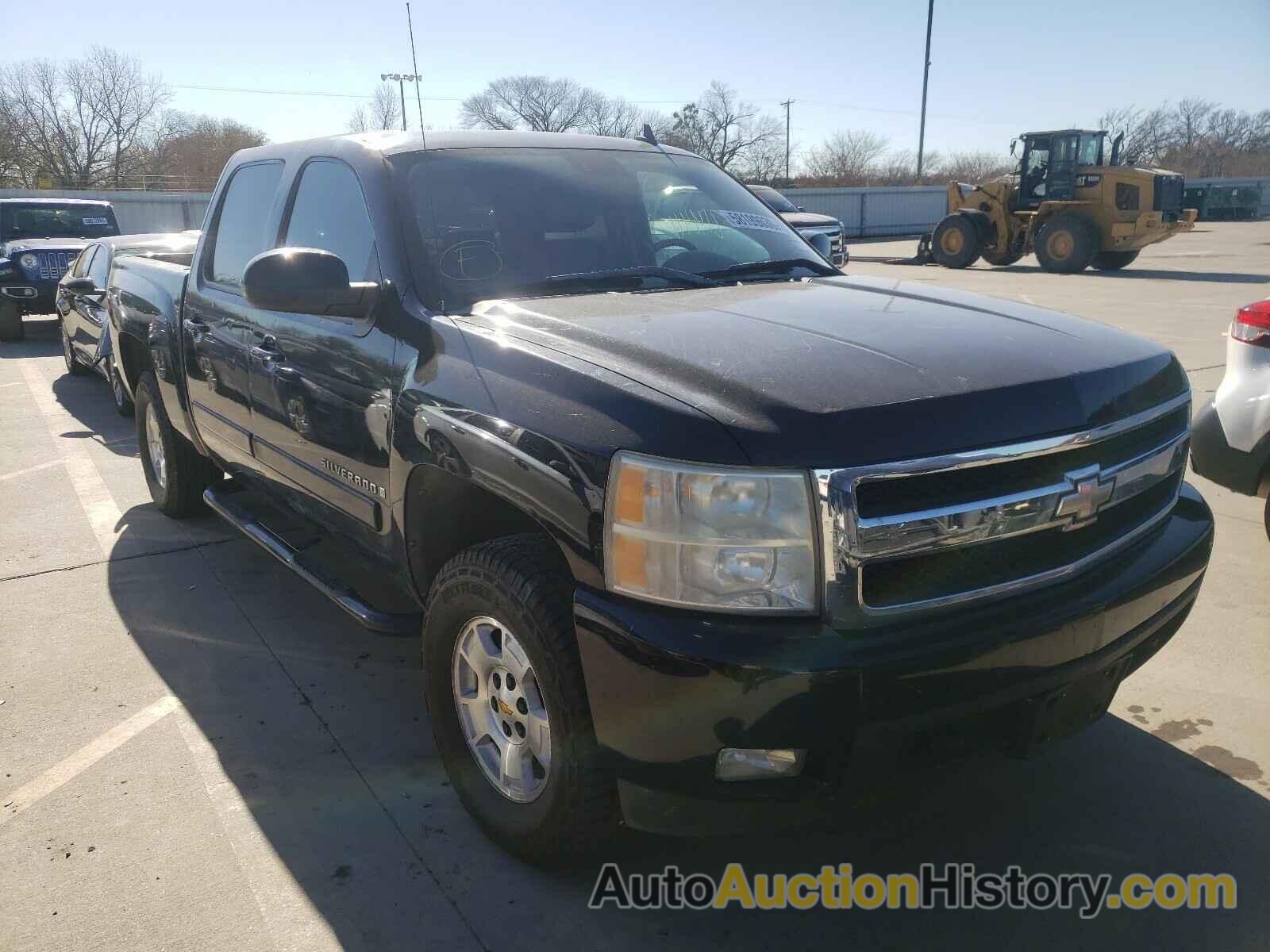 2007 CHEVROLET SILVERADO K1500 CREW CAB, 2GCEK13M371566155