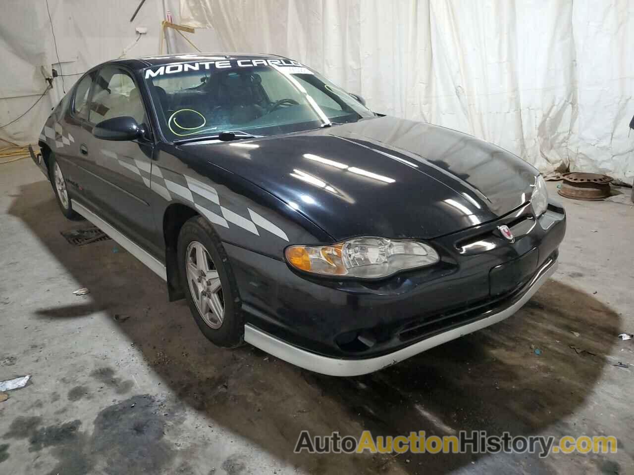 2001 CHEVROLET MONTECARLO SS, 2G1WX15K919321878