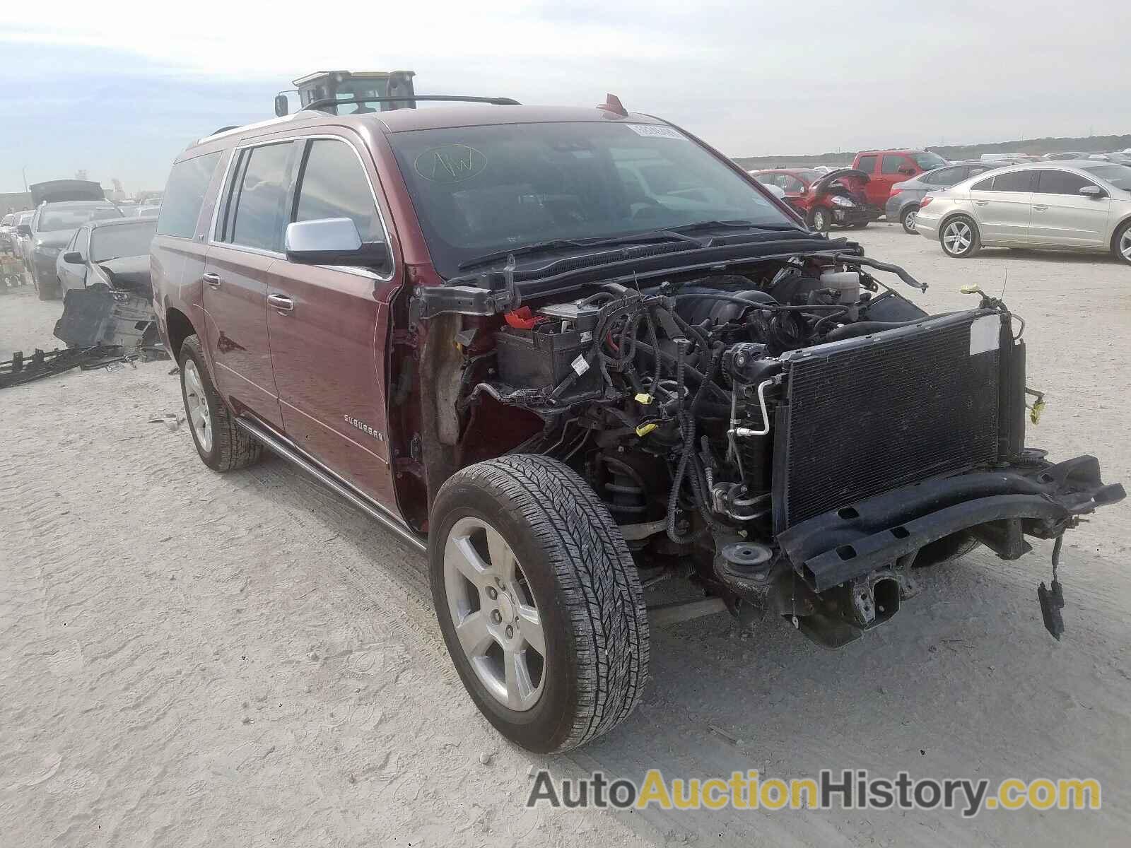 2016 CHEVROLET SUBURBAN C C1500 LTZ, 1GNSCJKC3GR172758