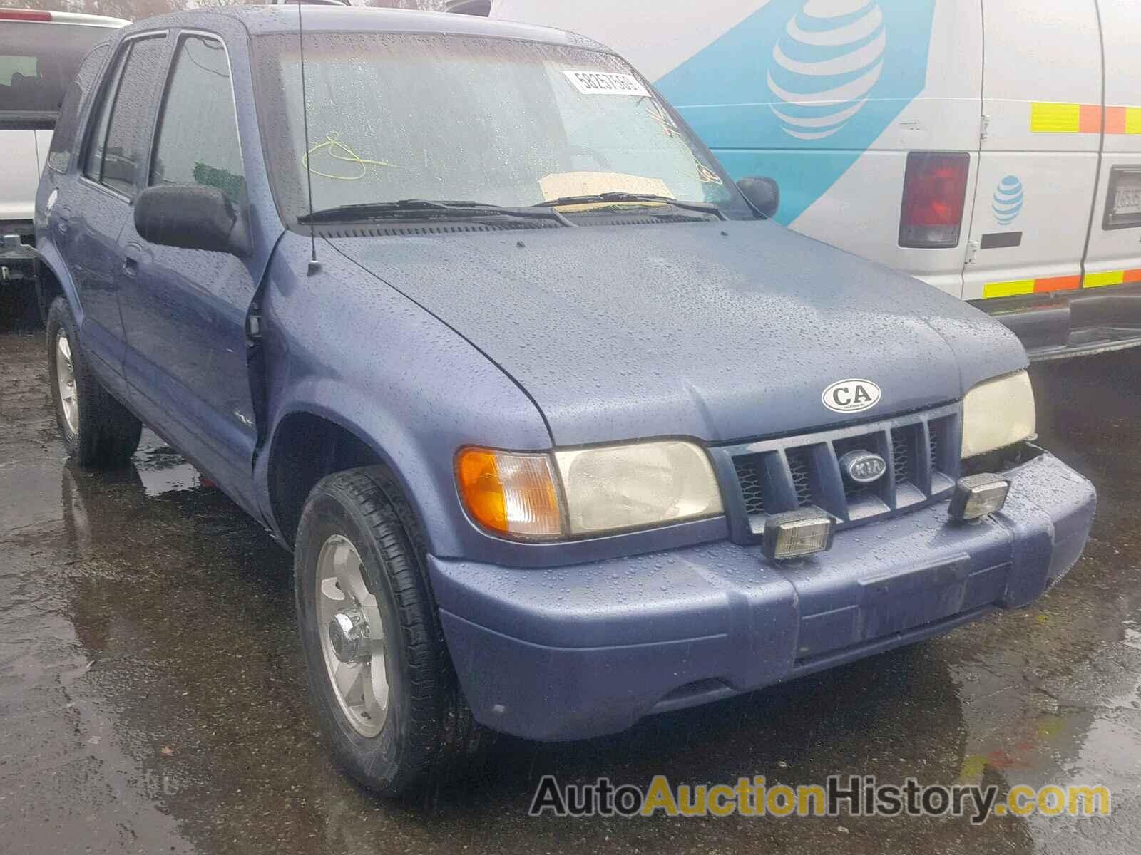 2002 KIA SPORTAGE, KNDJA723825154219