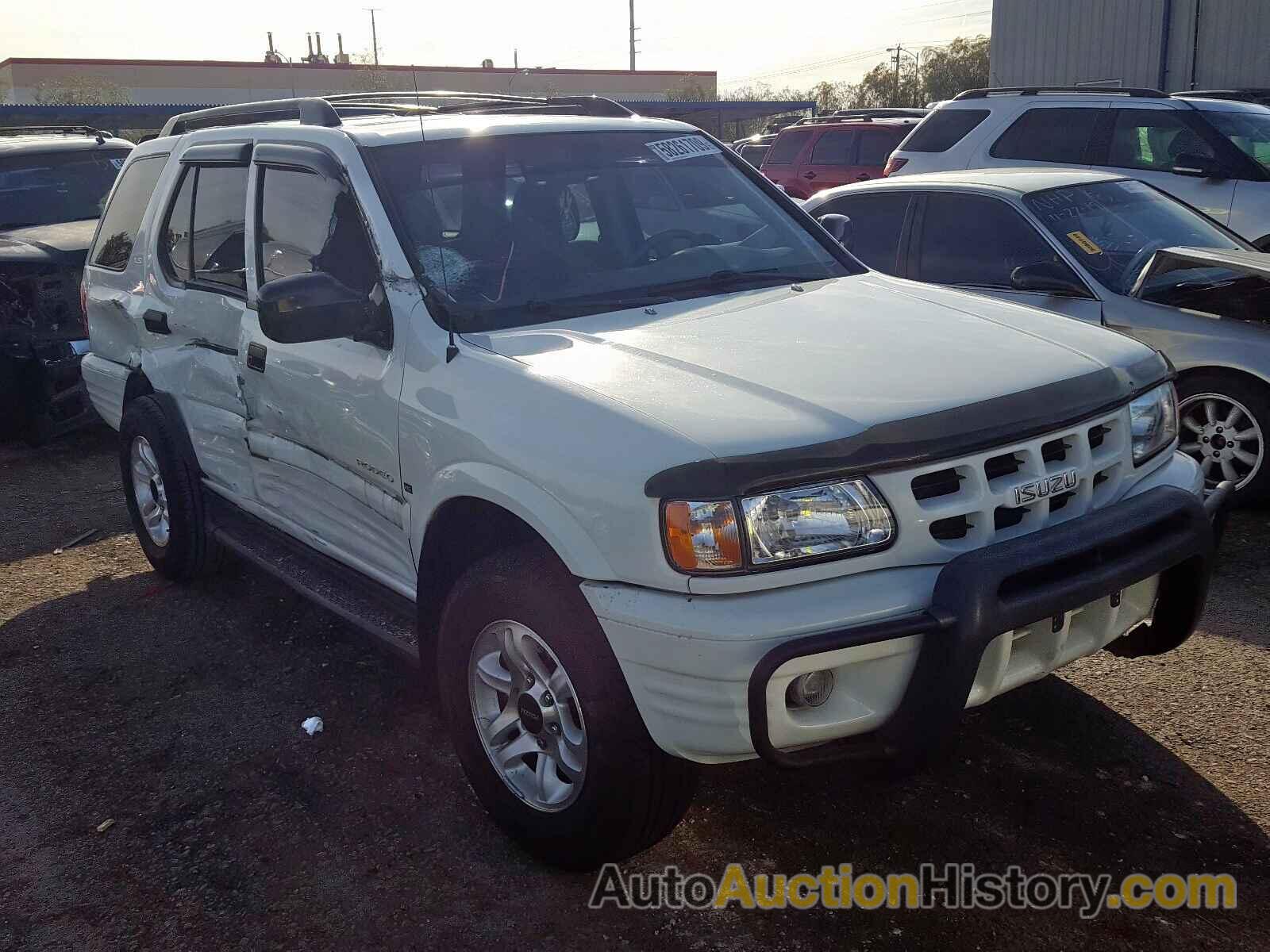 2002 ISUZU RODEO S S, 4S2DM58W824312143