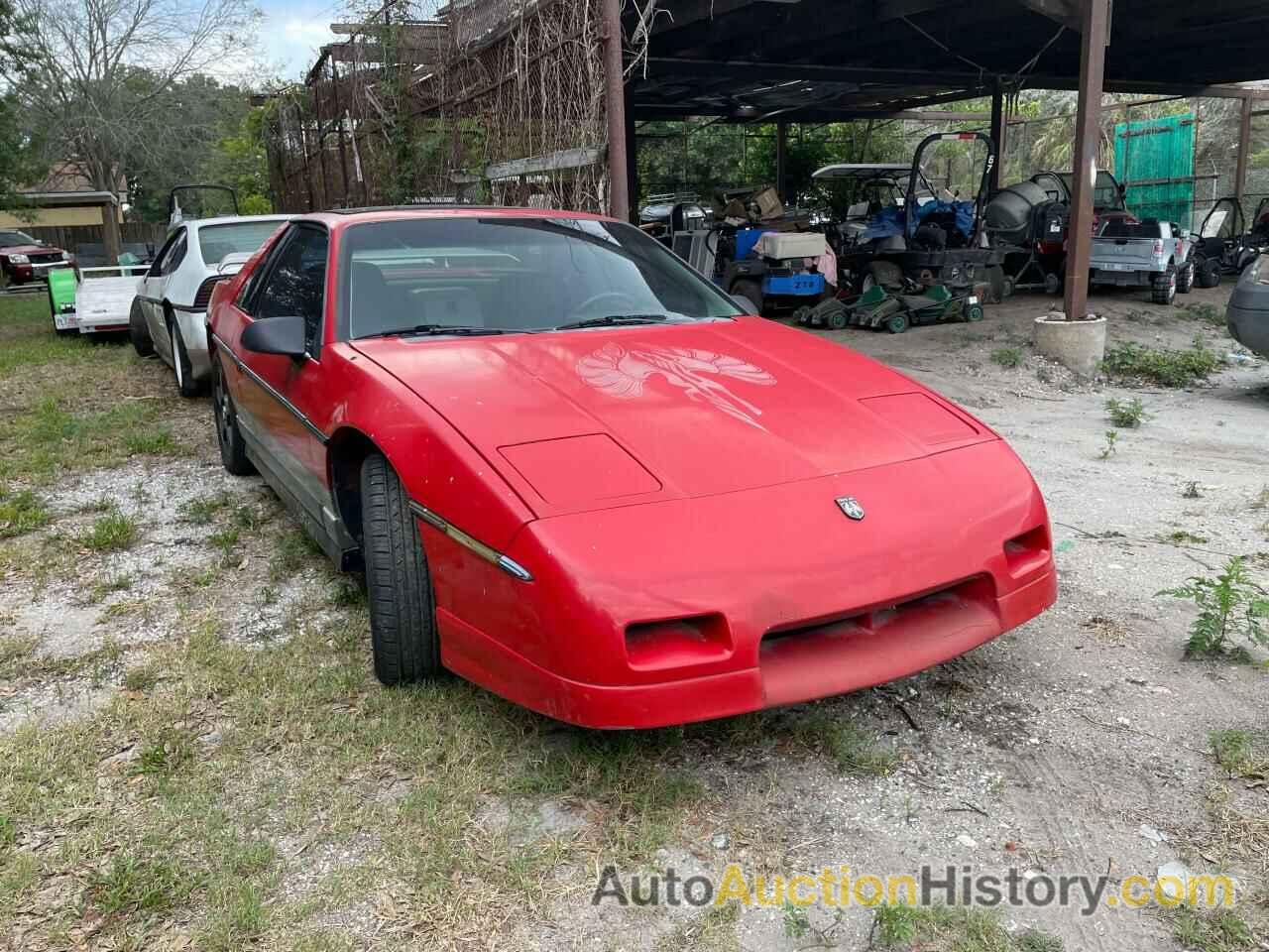 1985 PONTIAC FIERO GT, 1G2PG3796FP272007