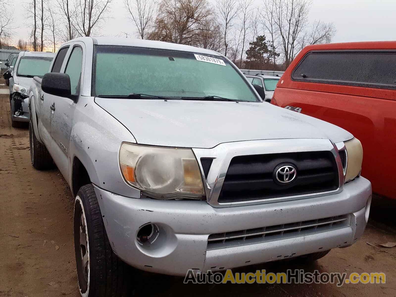 2006 TOYOTA TACOMA DOU DOUBLE CAB LONG BED, 5TEMU52N36Z193183
