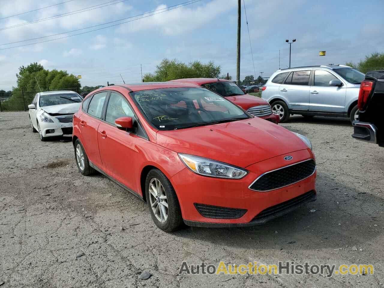 2016 FORD FOCUS SE, 1FADP3K29GL266709