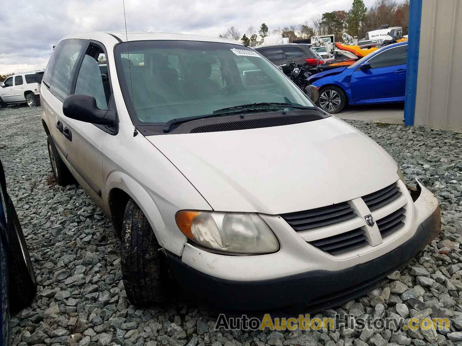 2006 DODGE CARAVAN SE SE, 1D4GP25E86B692535