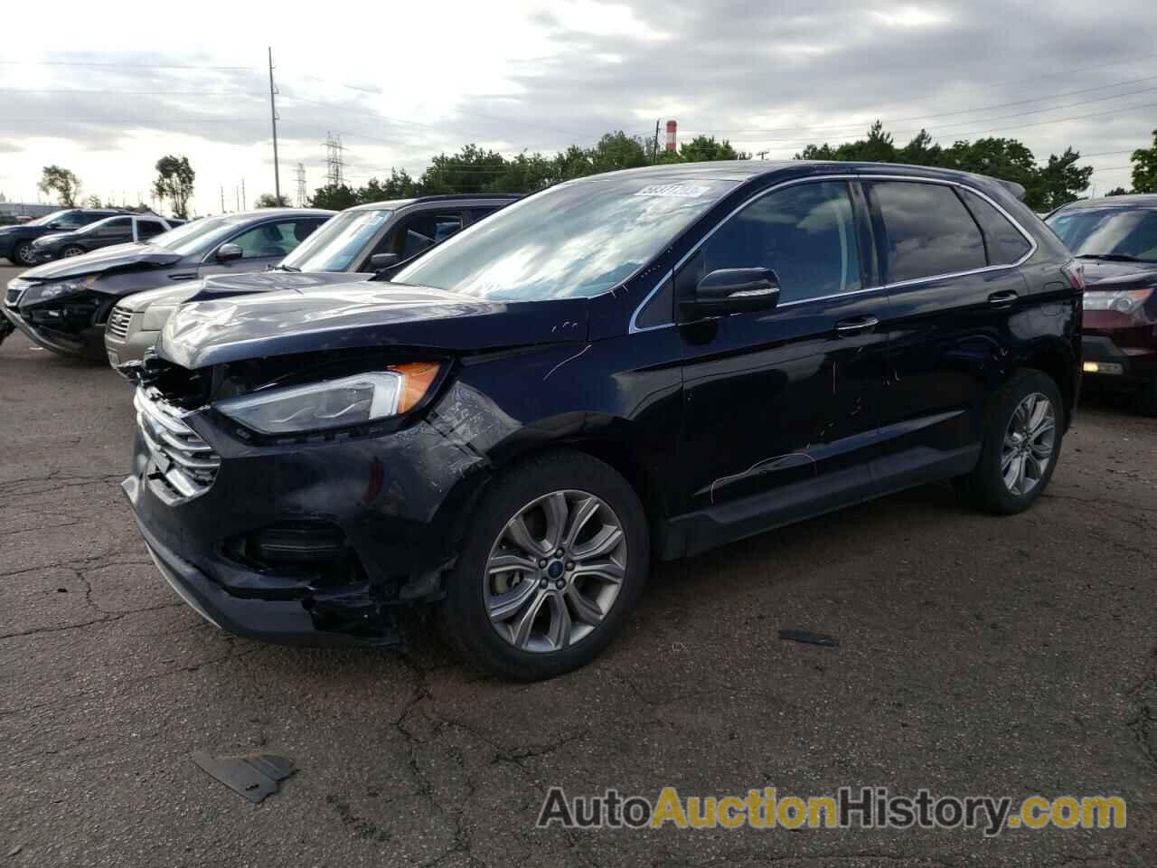 2019 FORD EDGE TITANIUM, 2FMPK4K96KBC02009