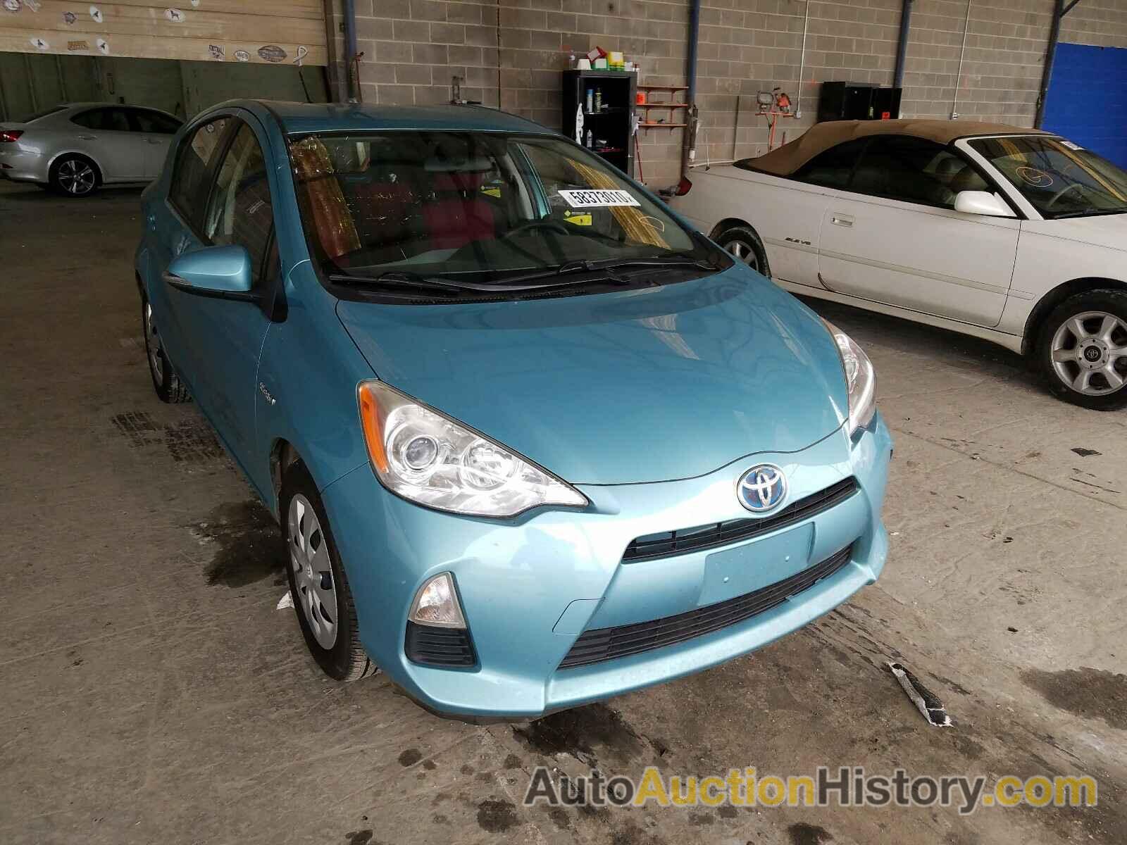 2012 TOYOTA PRIUS, JTDKDTB36C1030799