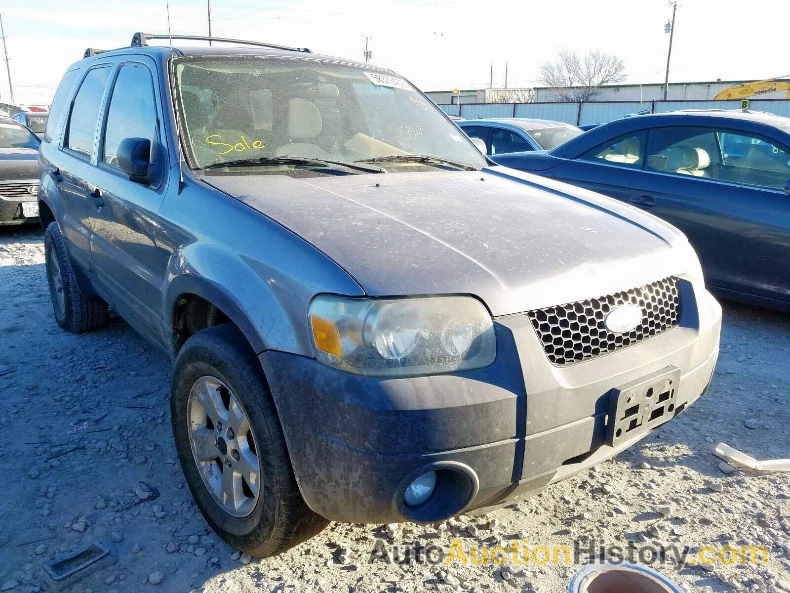 2007 FORD ESCAPE XLT XLT, 1FMYU03127KA68077