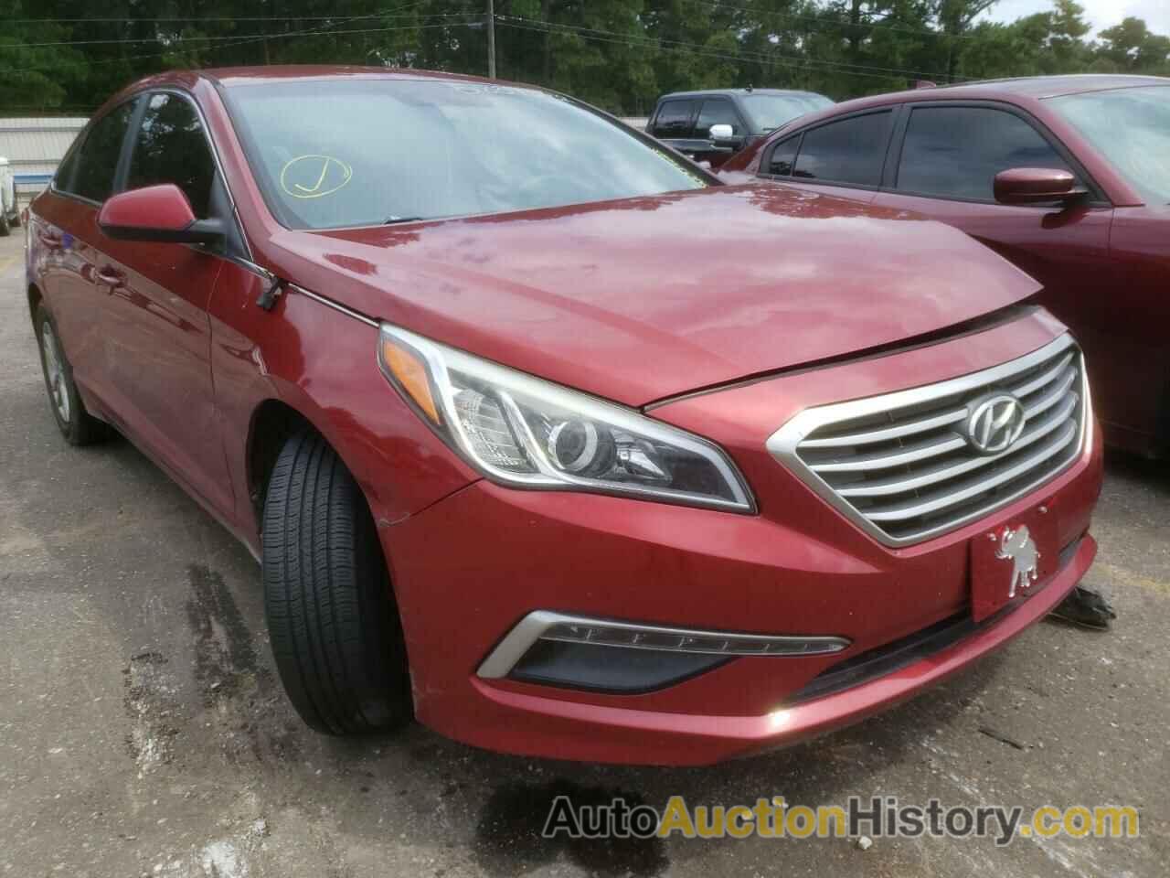 2015 HYUNDAI SONATA SE, 5NPE24AF0FH122167