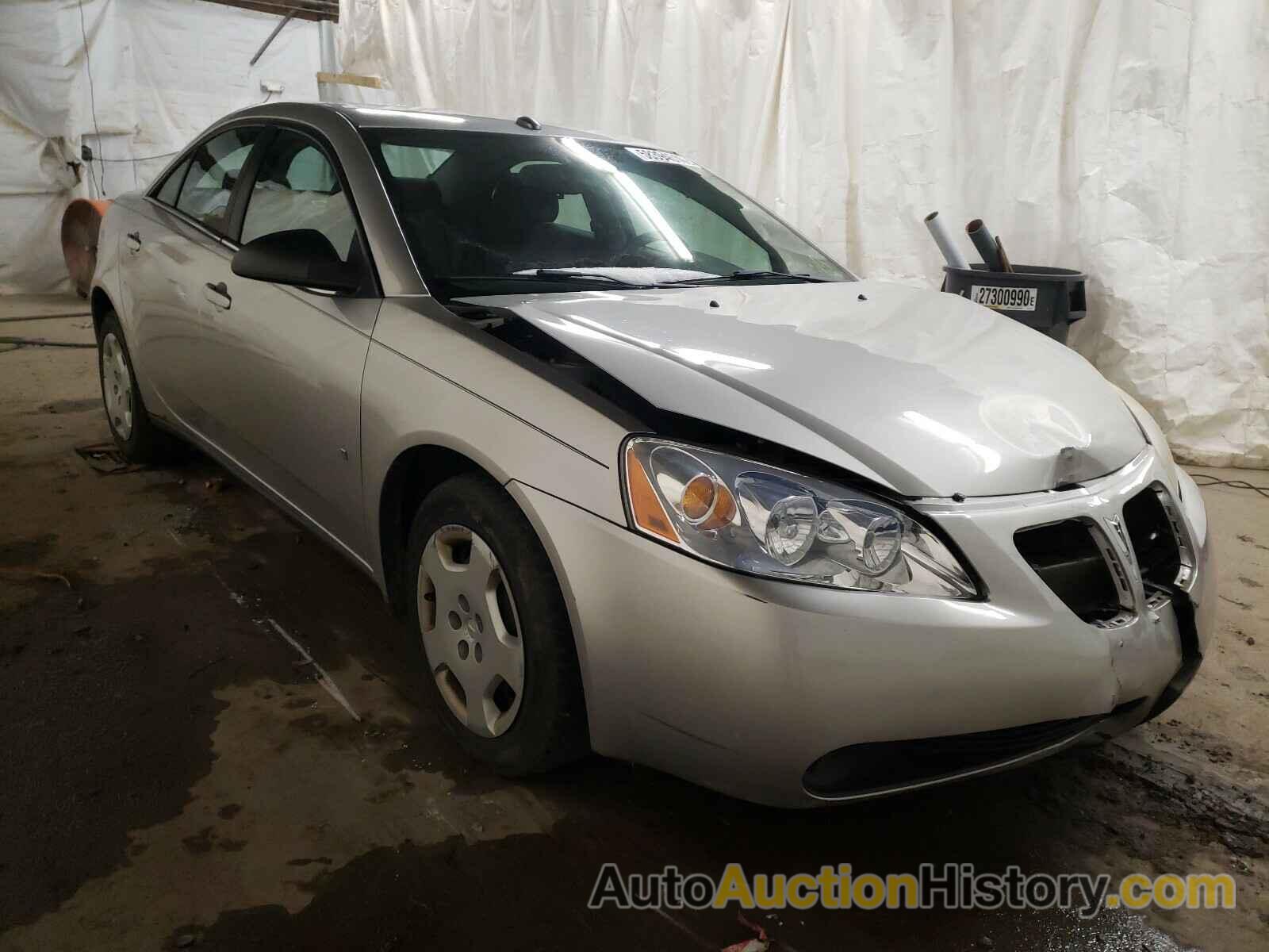 2008 PONTIAC G6 VALUE L VALUE LEADER, 1G2ZF57B384282170