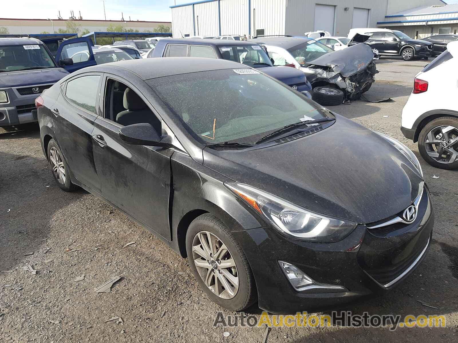 2015 HYUNDAI ELANTRA SE, 5NPDH4AE4FH601936