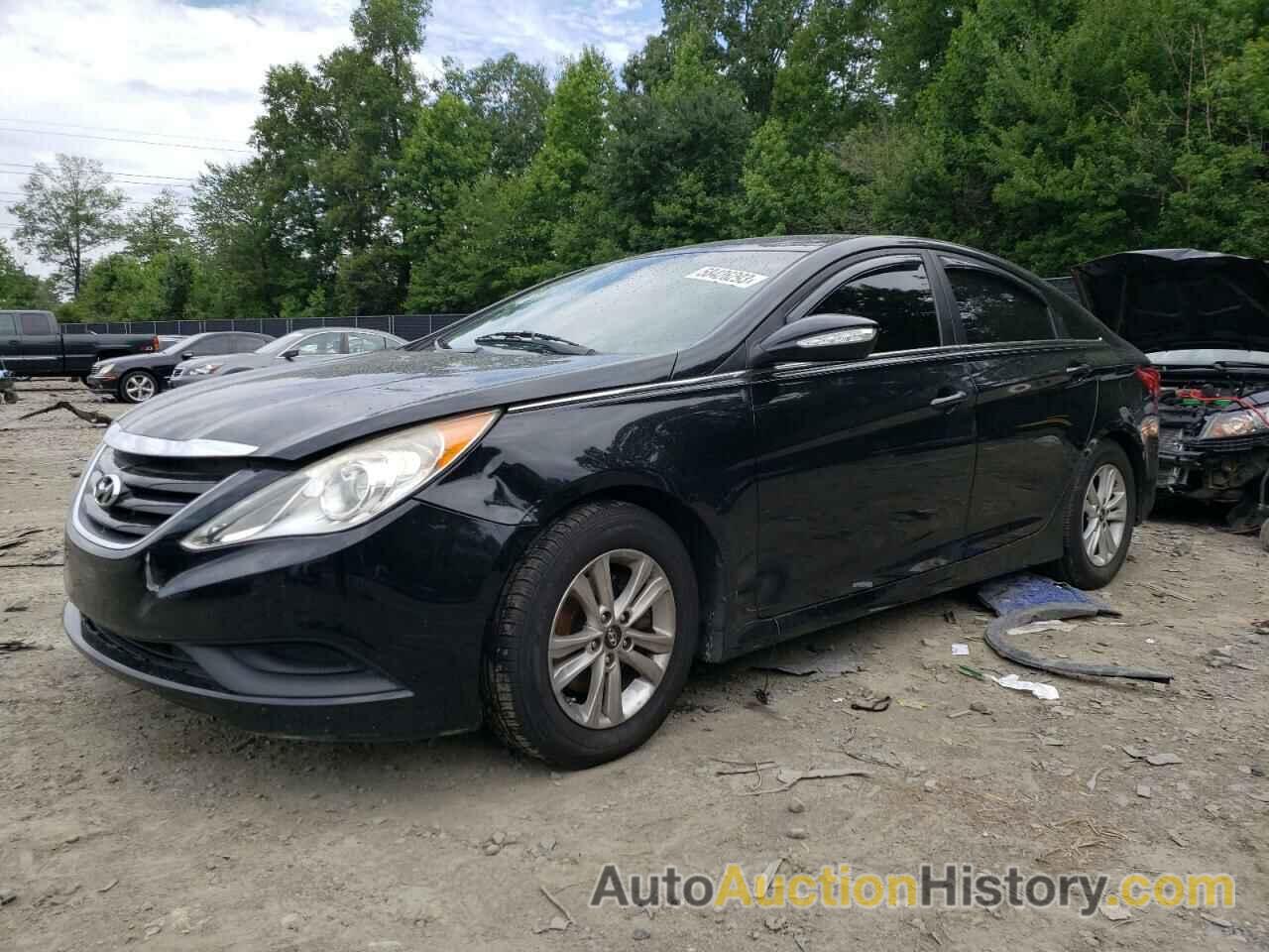 2014 HYUNDAI SONATA GLS, 5NPEB4AC3EH948368