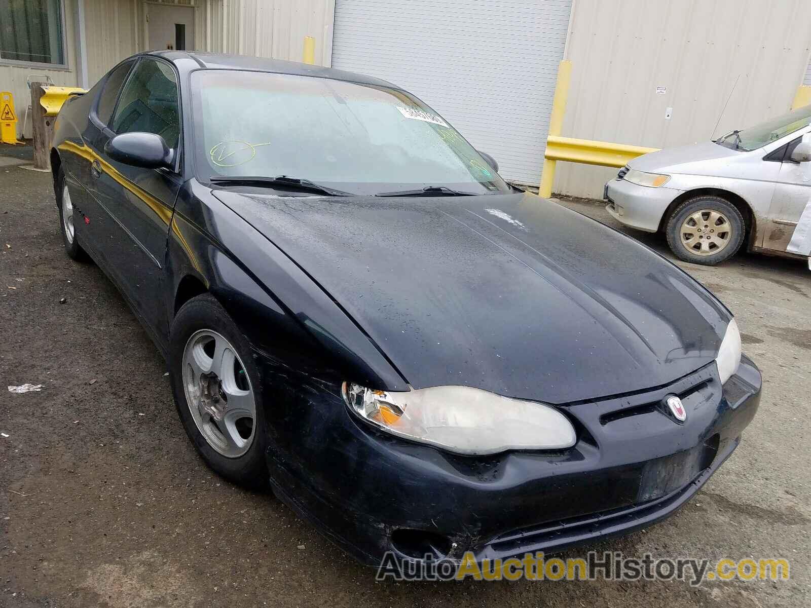 2002 CHEVROLET MONTECARLO SS, 2G1WX15K629112342